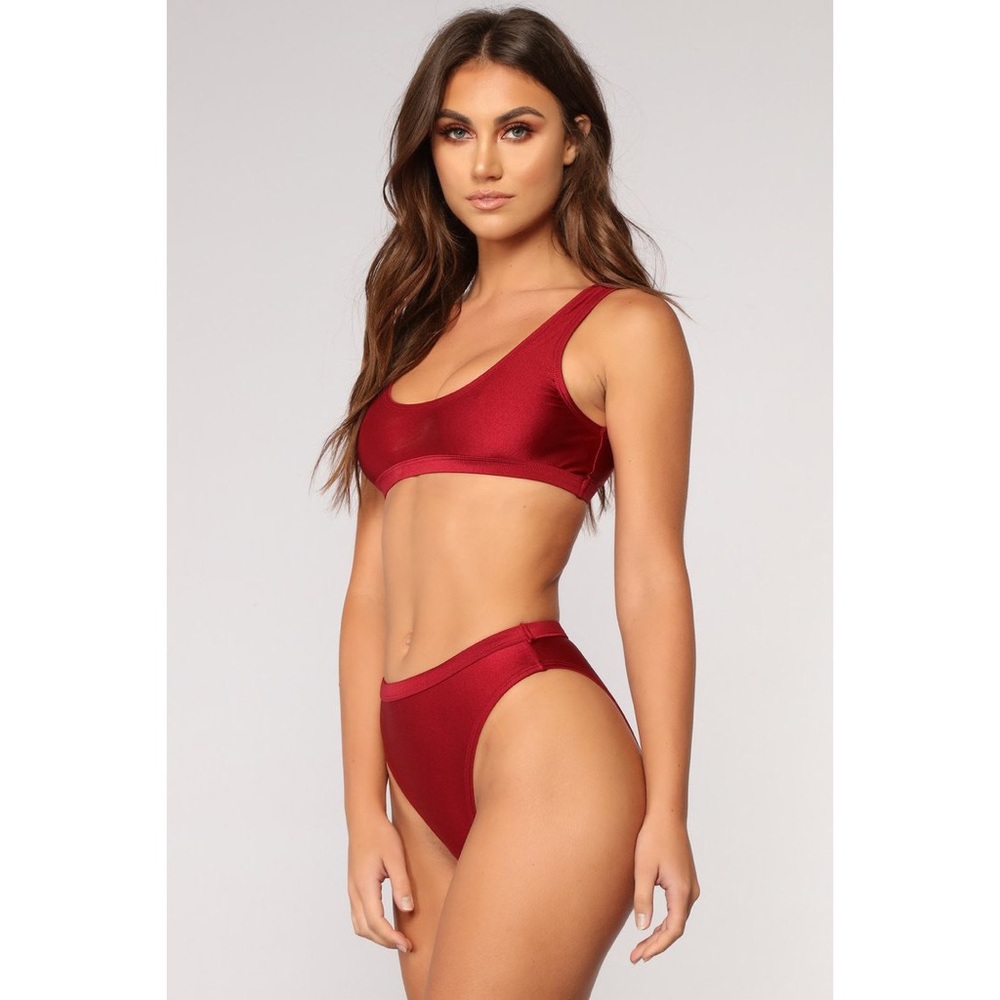 Fashion Nova - Kaliyah Red Bikini - Size S